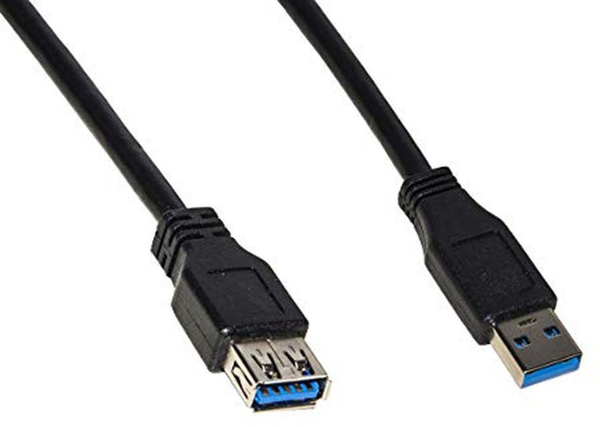 USB 3.0 Verlengkabel 5 meter - Mannelijk/Vrouwelijk - Hoge Overdrachtsnelheid tot 5 Gbps