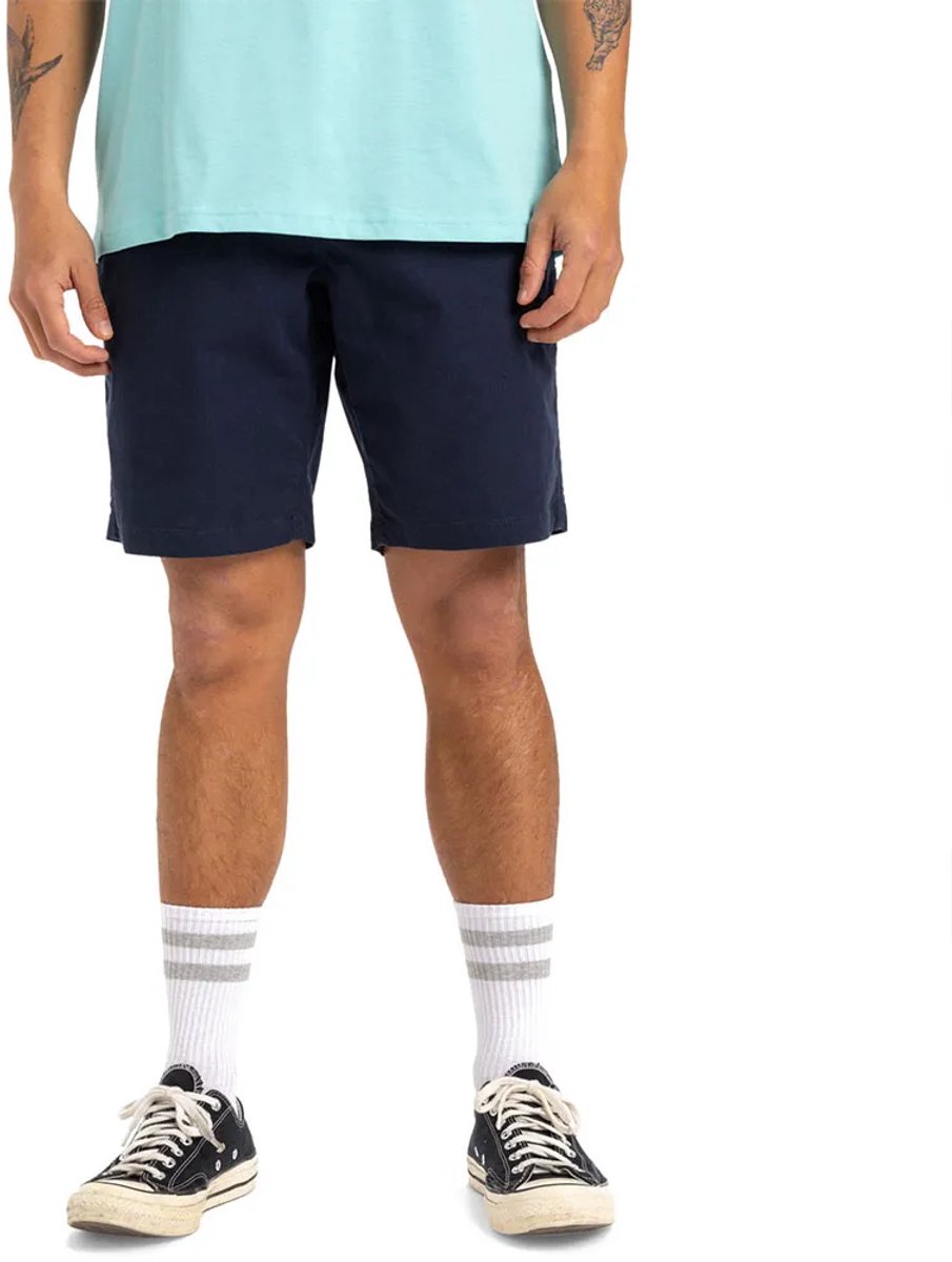 Quiksilver Straight Chino Shorts 31 Man Blauw