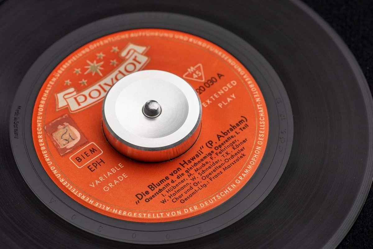Hoogwaardige Vinyl Adapter voor 7 Inch Singels - Universele Draaitafel Toebehoren