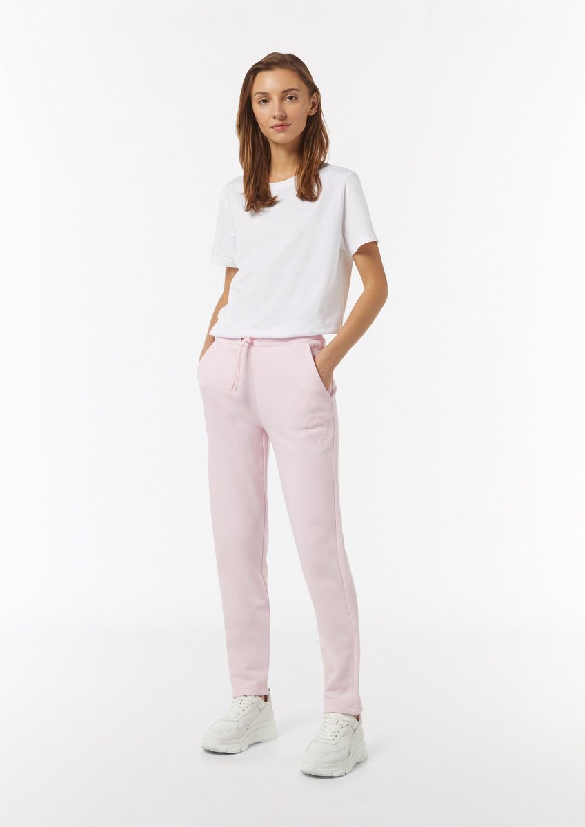 comma - female - Trainingsbroek met borduursel