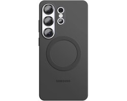 Samsung Galaxy S26 Ultra Hoesje - Silicone Magnet Case - Zwart