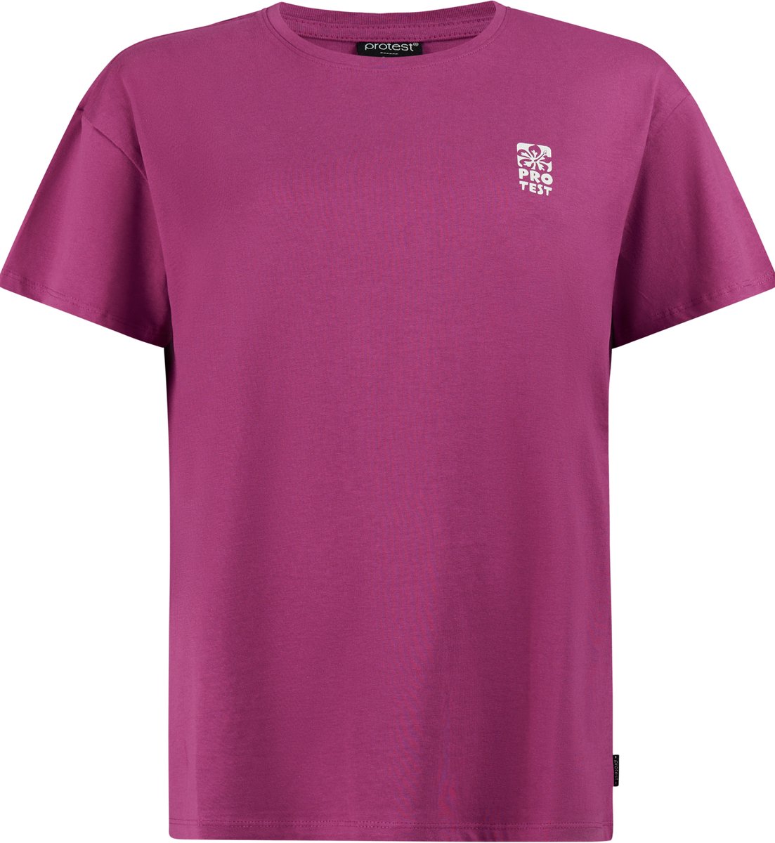 Protest PRTHoldy T-shirt Dames Korte mouwen Ronde hals Loose fit Roze