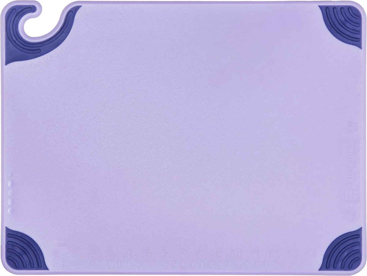 Professionele Paarse Snijplank Horeca 38 x 50 cm Antislip en Hittebestendig