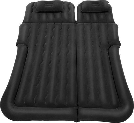 Bergson Auto Matelas Gonflable - Matelas Auto - Incluant Pompe et 2 Oreillers - Lit Gonflable - Matelas Gonflable 2 Personnes - 174 x 126 cm
