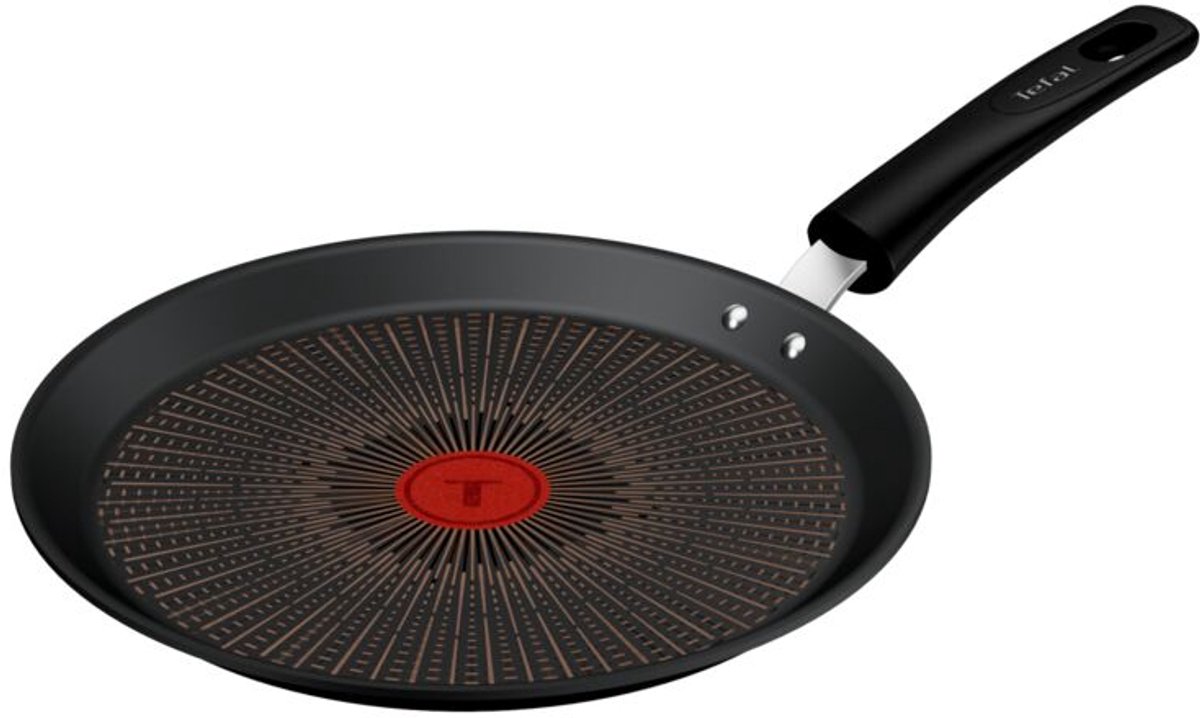 Tefal Experience - Pannenkoekpan - 25 cm - Fusion Core - Anti-aanbaklaag - Inductie - Ergonomisch