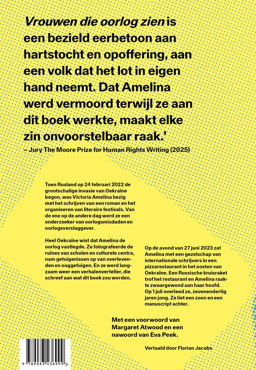Vrouwen die oorlog zien - back cover