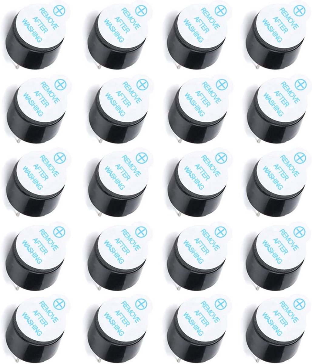 20x Actieve Zoemer met Alarm - Elektromagnetische Luidspreker voor Elektronica 5V