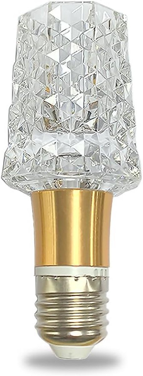 Decoratieve LED Kristal Gloeilamp E27 Warm Wit Licht 5W - Sfeer Verlichting