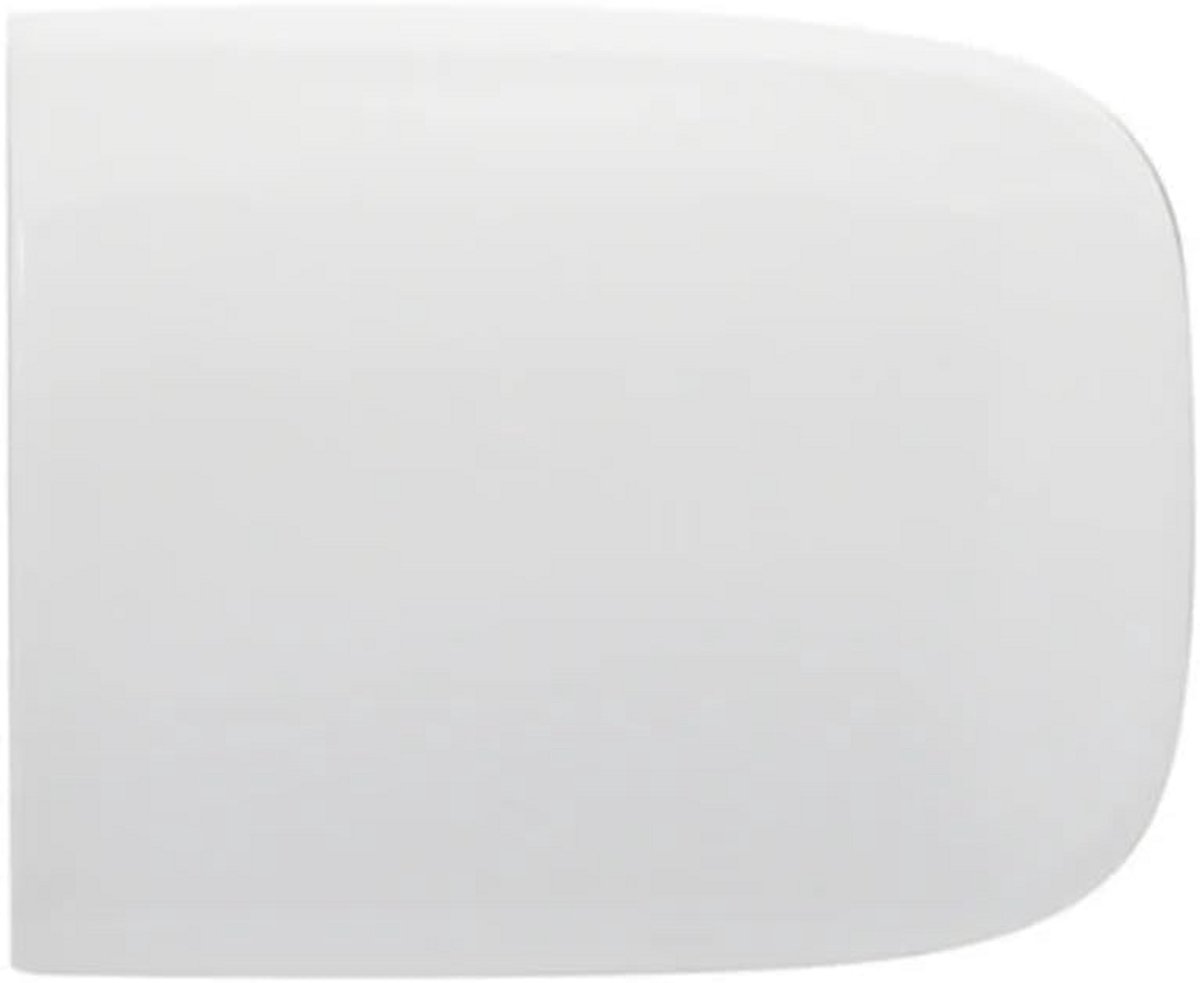 Toiletbril met softclose in wit