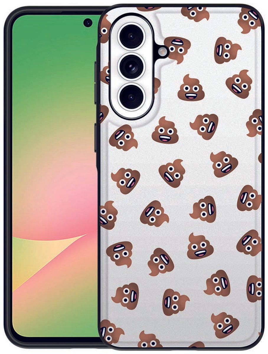 Poep Emojis Backcover Hoesje Samsung Galaxy A57