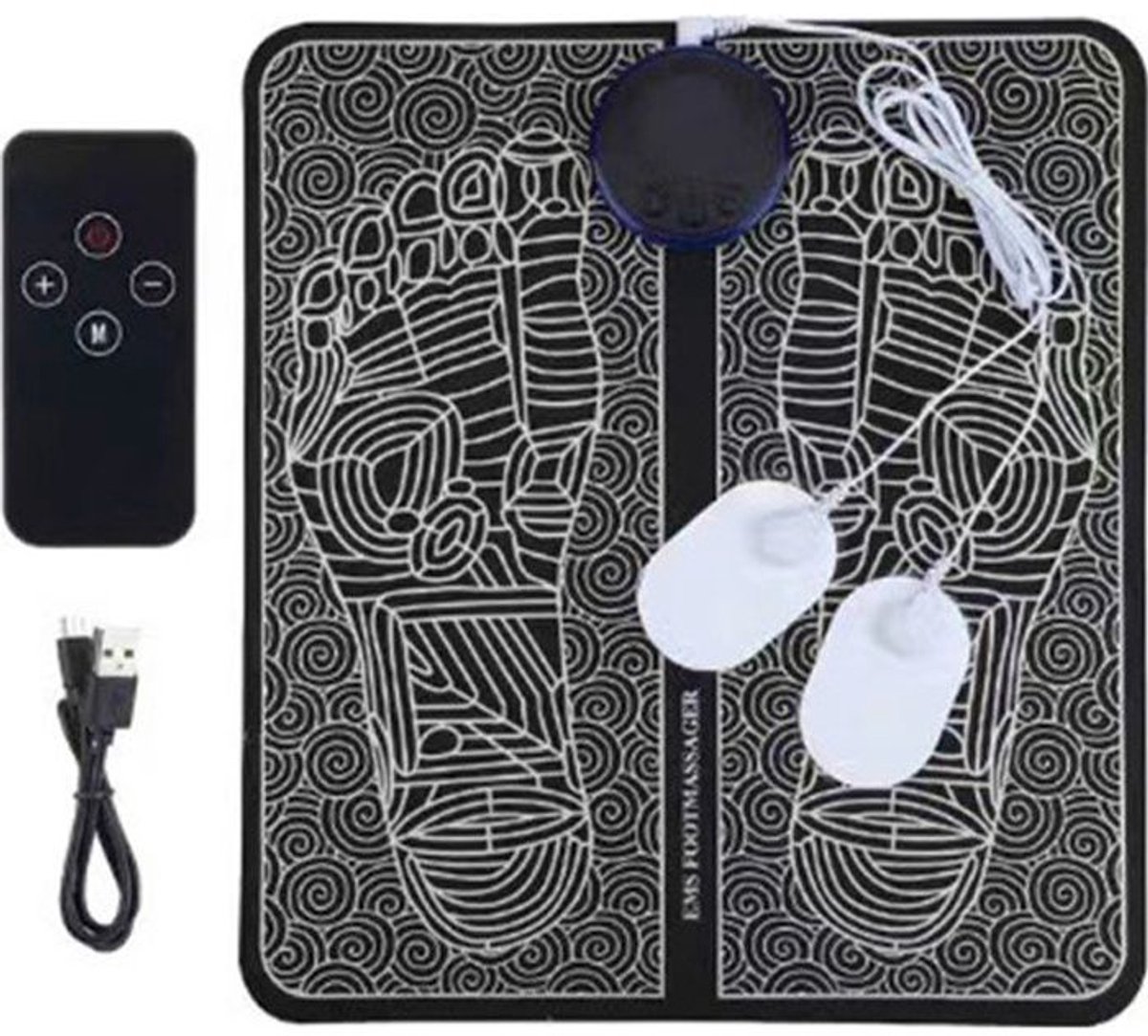 Voetmassageapparaat - Slim - Acupressuurmassage - Leer
