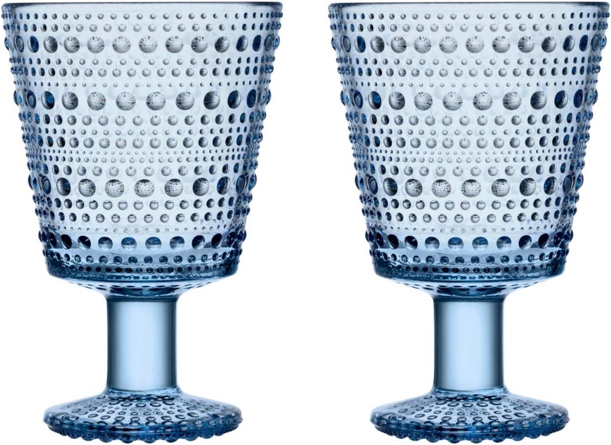 Set van 2 Drinkglazen met Steel, 26 cl
