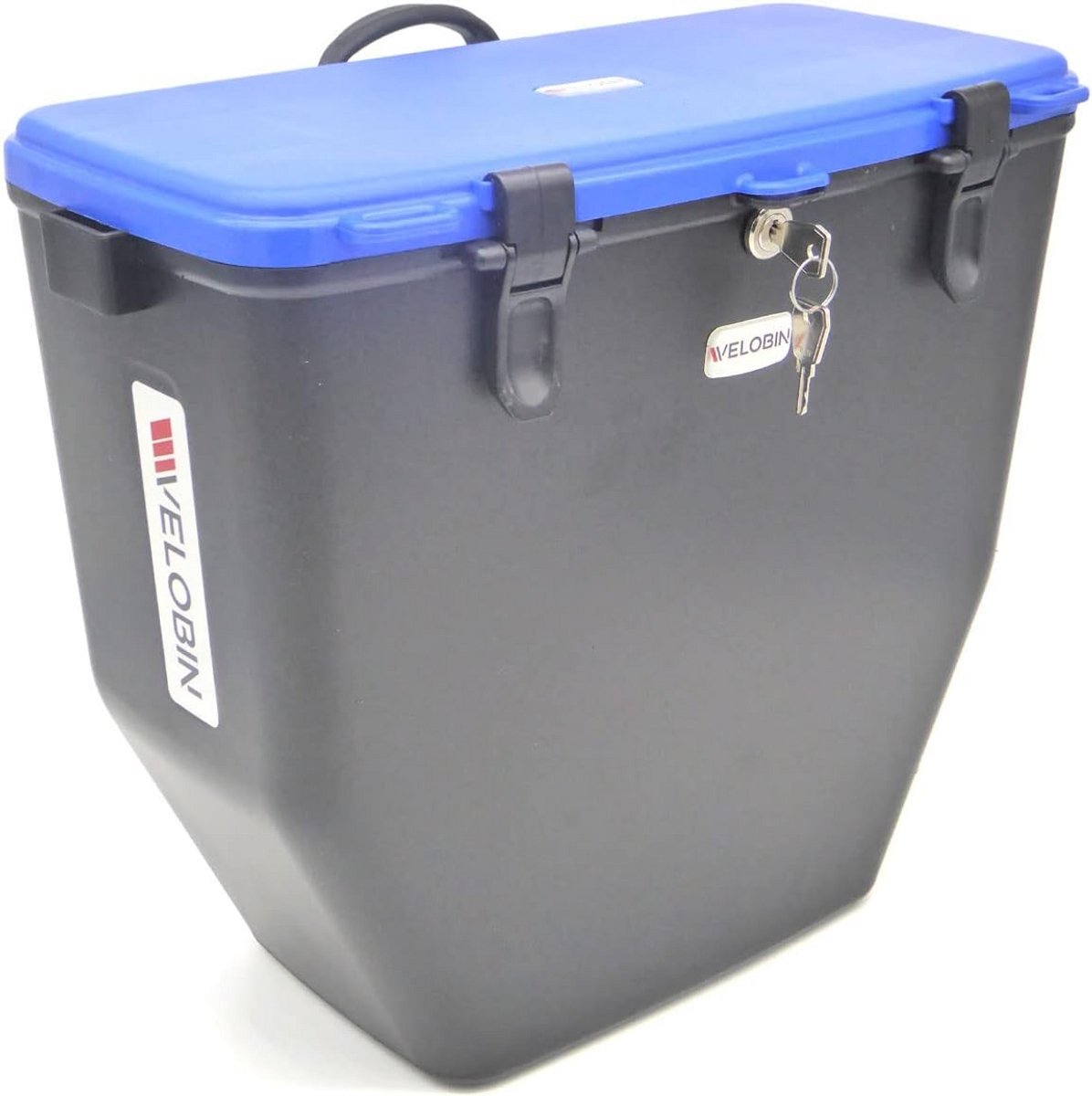 Waterdichte, afsluitbare fietstas voor bagagedrager (Blauw)