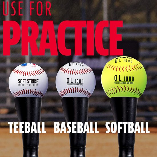MLB Slagtraining Tee Topper Rubberen Vervangend Stuk — afbeelding 2