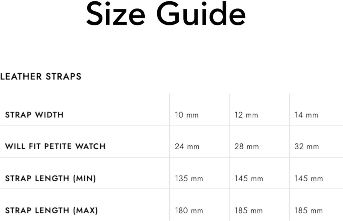 Verwisselbare Leren Horlogeband 12mm Roségoud Gesp