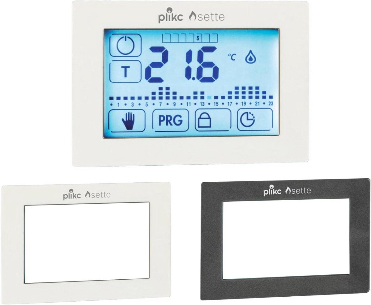 Inbouw Klokthermostaat met Touchscreen en Batterijvoeding voor Slimme Temperatuurregeling