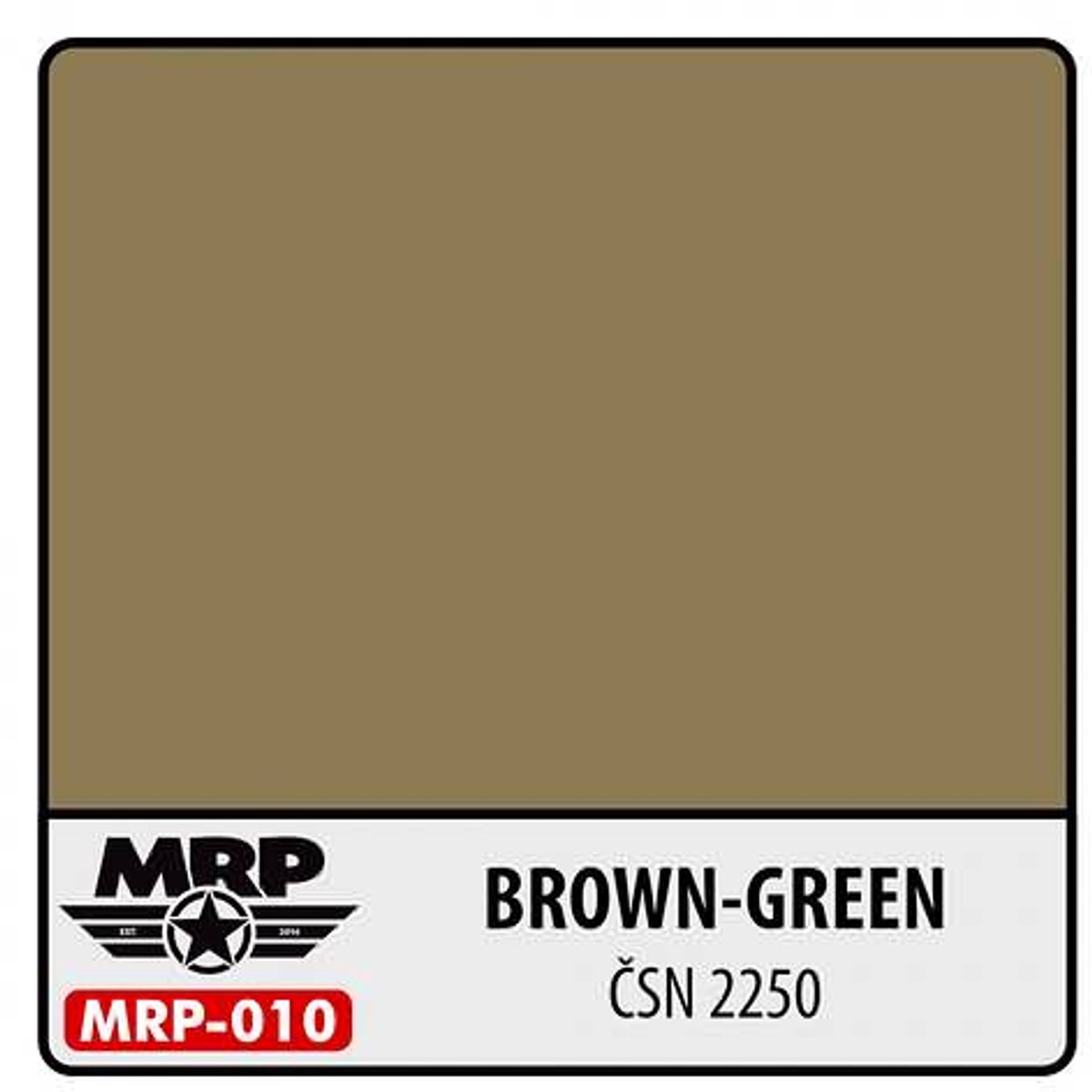 Mr. Paint MRP-010 - Brown Green Csn 2250 – 30 ml verf voor Airbrush & Detailwerk