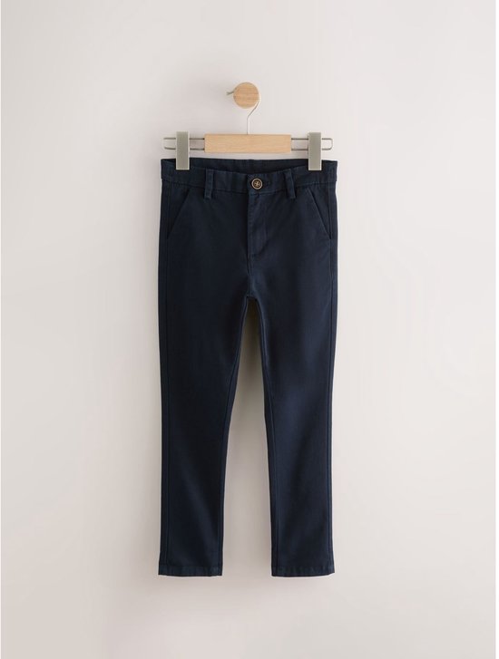 Next - Jongens - Set van 2 skinny chino's met stretch - Zwart