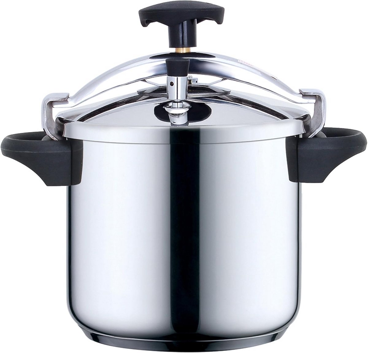 Snelkookpan RVS 8 Liter met Kookmand en Inzetstuk