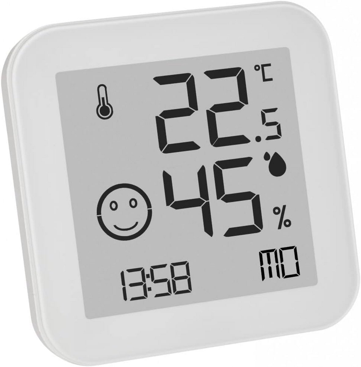 Digitale Thermo-Hygrometer met E-Ink Display voor Binnenklimaat Meting