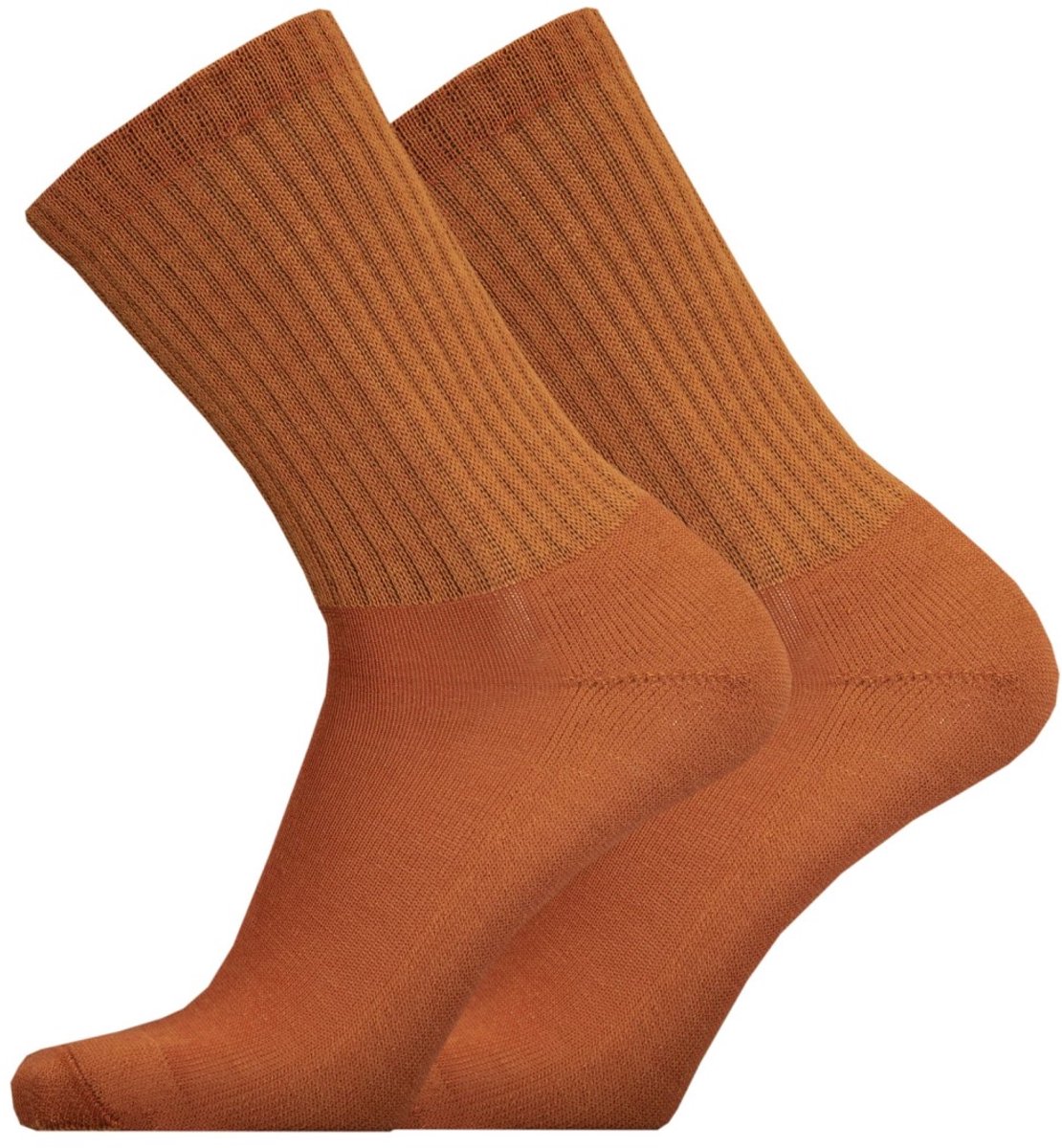 UphillSport - 2-Pack - Merino Sport Sokken - Badstof Schokabsorberend - Heren / Dames - oker - 39-42 - 9125