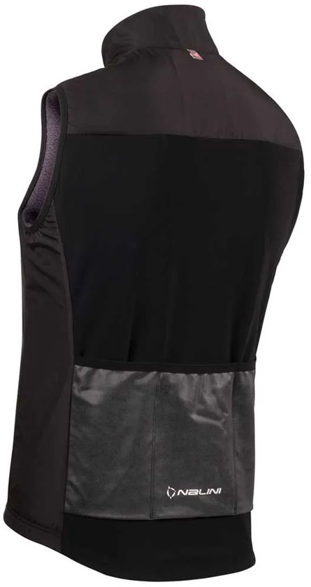 Nalini Windstopper Heren Zwart - NEW GARA VEST BLACK - XL