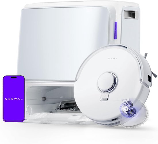 NARWAL Freo Z10 Robotstofzuiger met Zelflediging en 15,000Pa - Ansett E-Commerce - €599,00