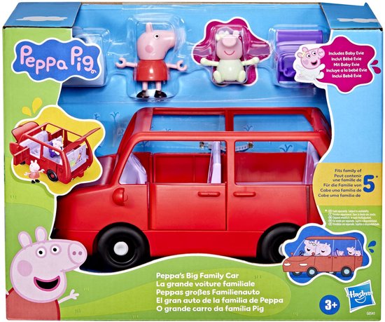 Peppa Pig Peppa's Grote Familie auto - Inclusief Baby Evie
