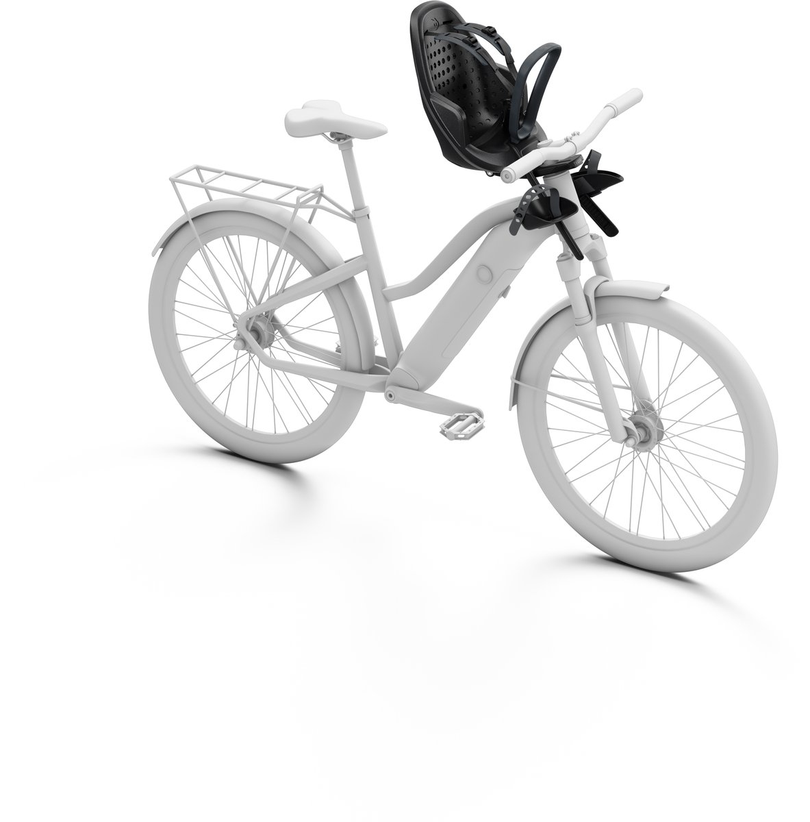 Thule Yepp 2 mini - fietsstoeltje - Zwart thumbnail 4
