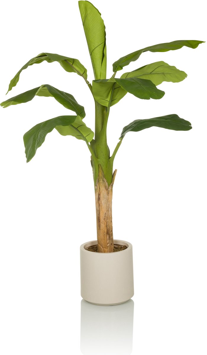 hjh office Kunstplant/kunstboom BANANE I 150 cm groen hjh OFFICE