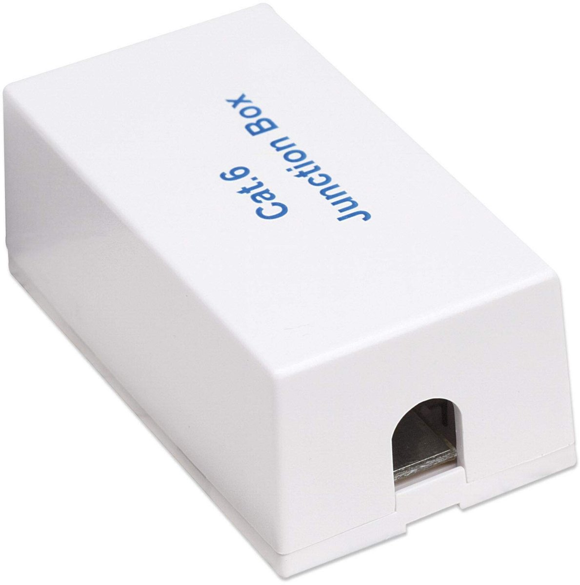 Netwerk Box - Ethernet Aansluiting - Installatie Netwerk - Cat6 UTP Compatibel - 22-26 AWG - Wit