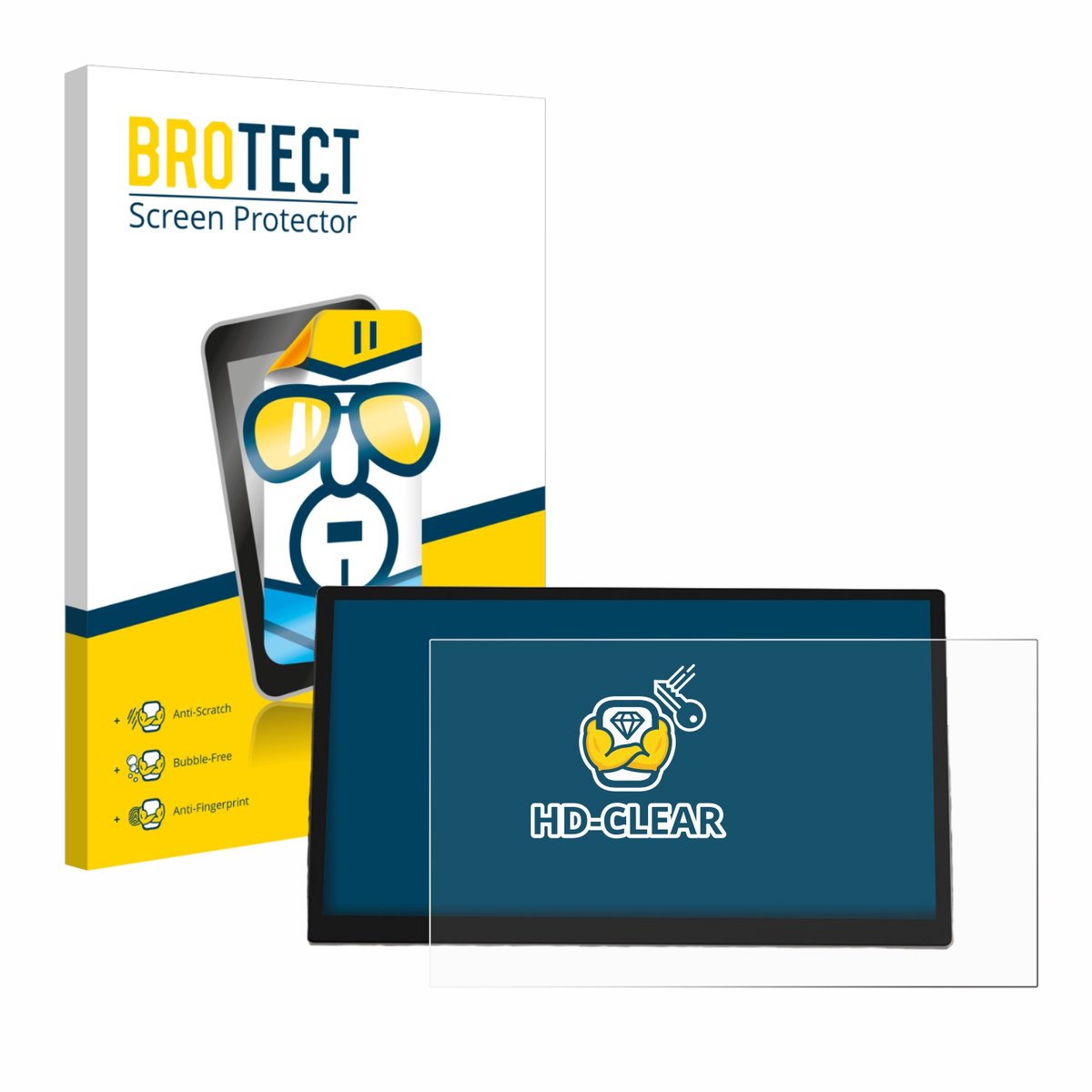 BROTECT - Screenprotector voor Mazda 6e 2026 - Folie Beschermfolie transparant
