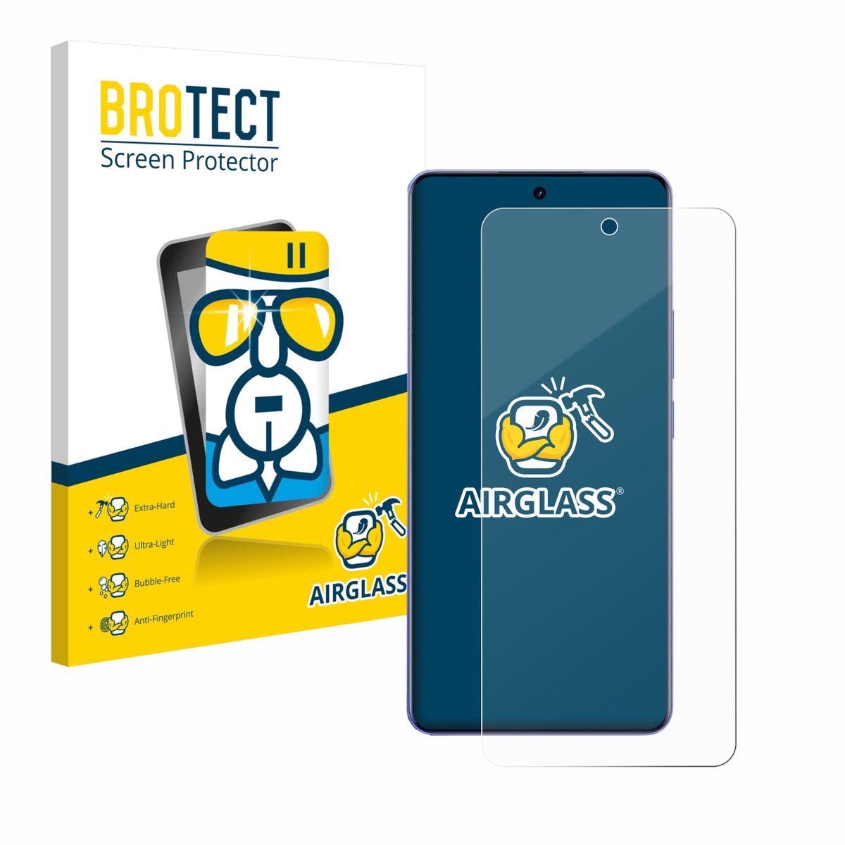 Screenprotector voor realme Narzo Power Beschermglas transparant