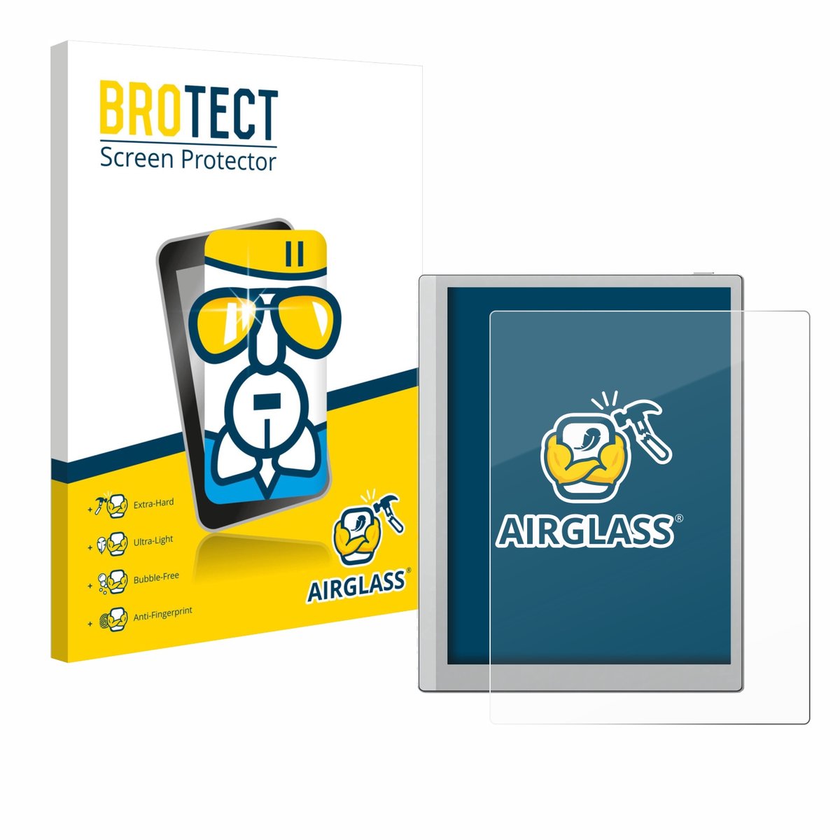 Screenprotector voor Boox Go 10.3 (Gen II) Beschermglas transparant