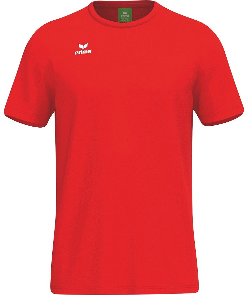 Erima Ts Logo T-Shirt Heren - Rood | Maat: S