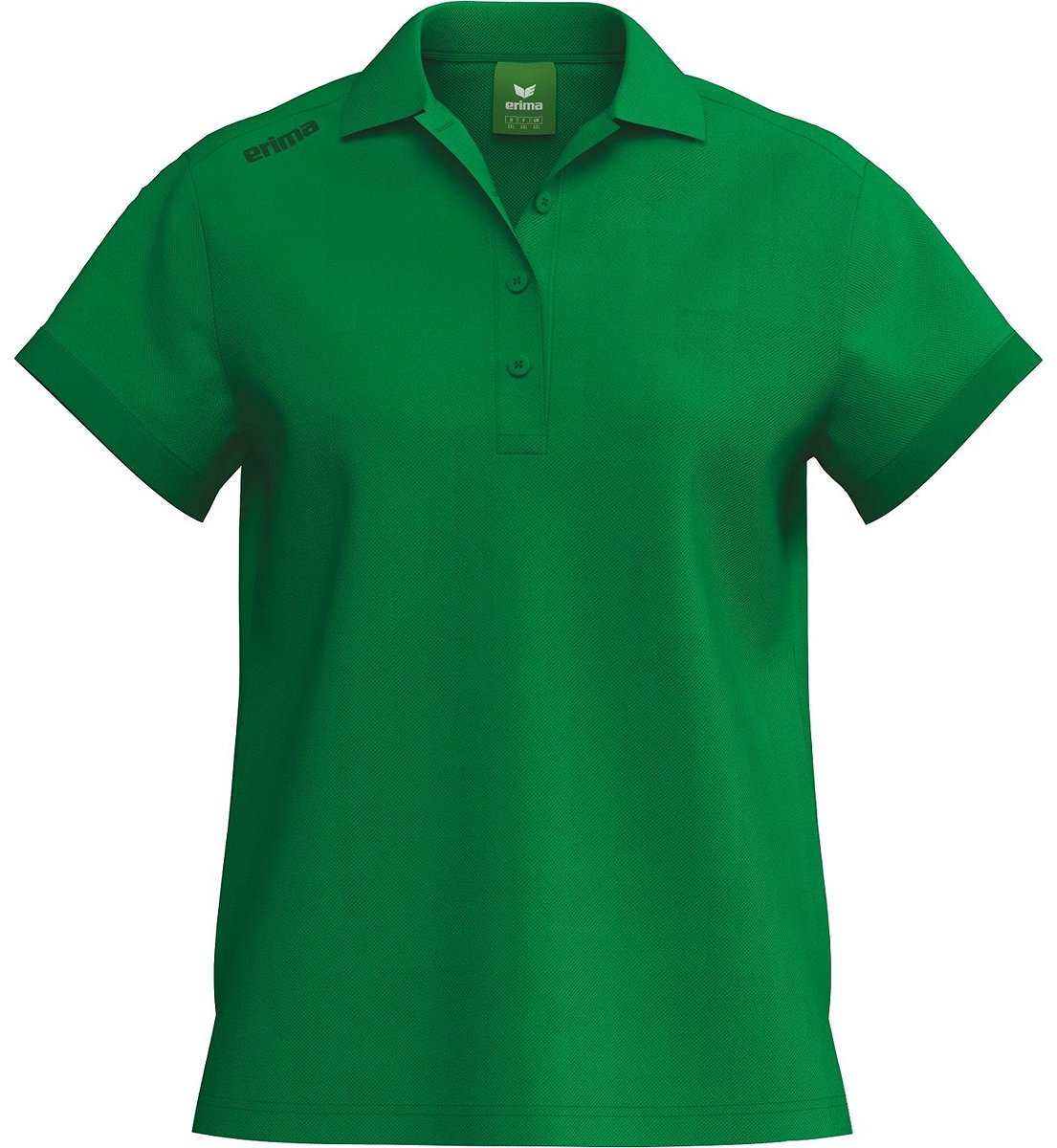 Erima Ts Polo Dames - Smaragd | Maat: 38