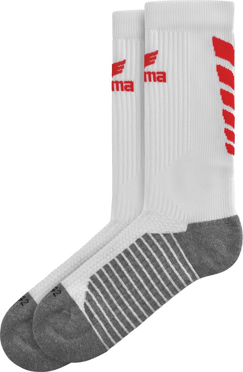 784x1200.jpg Erima Six Wings Trainingssokken - Wit / Rood | Maat: 39-42 - Afbeelding 1