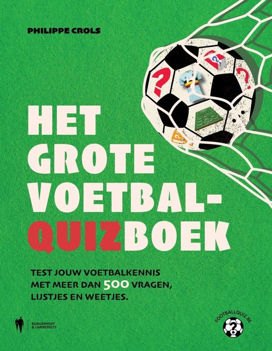 Het grote voetbalquizboek - cover