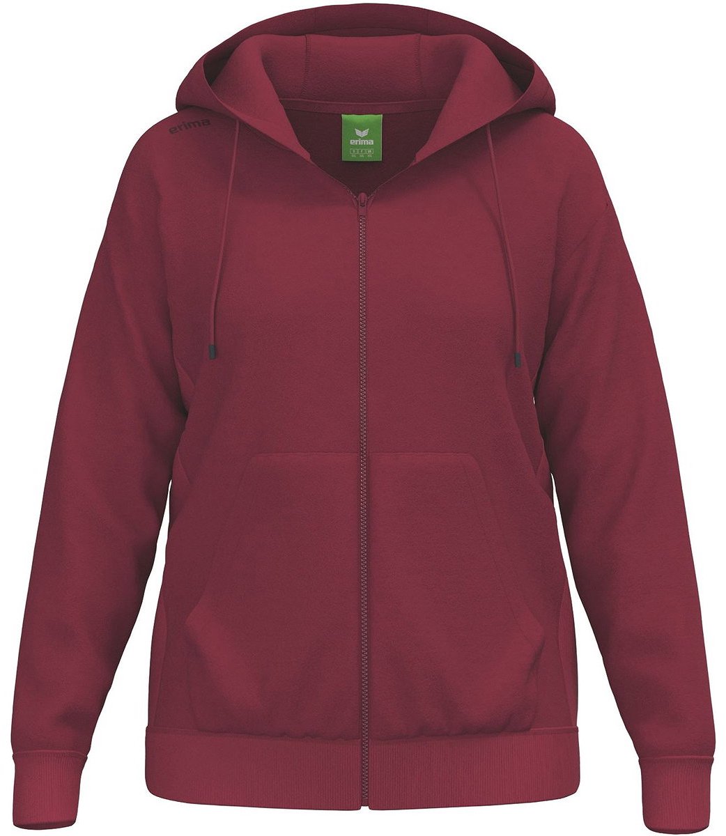 Erima Ts Sweatjack Met Capuchon Dames - New Bordeaux | Maat: 40