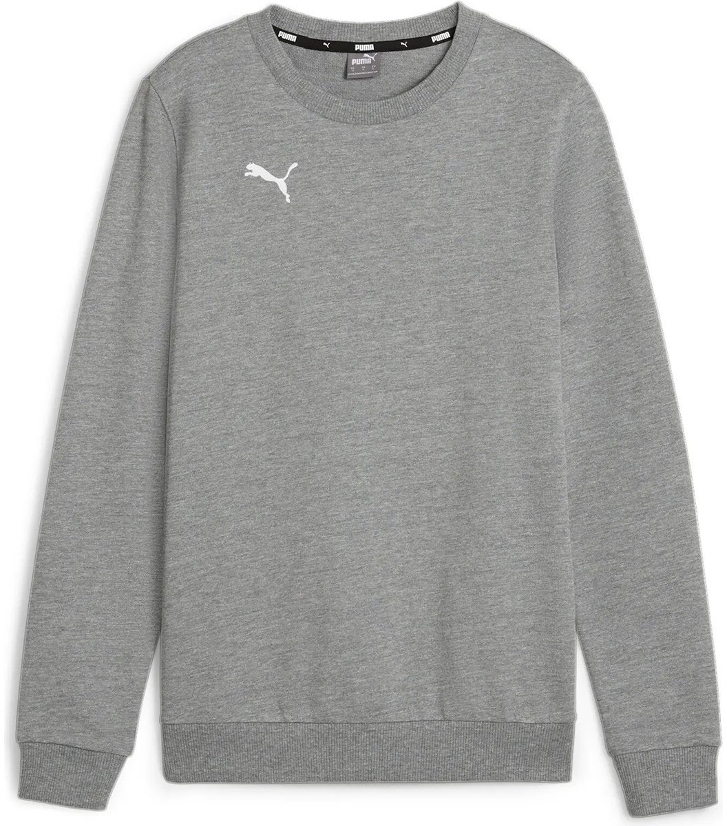 1056x1200.jpg Puma Teamgoal Sweater Dames - Lichtgrijs Gemeleerd | Maat: L - Afbeelding 1