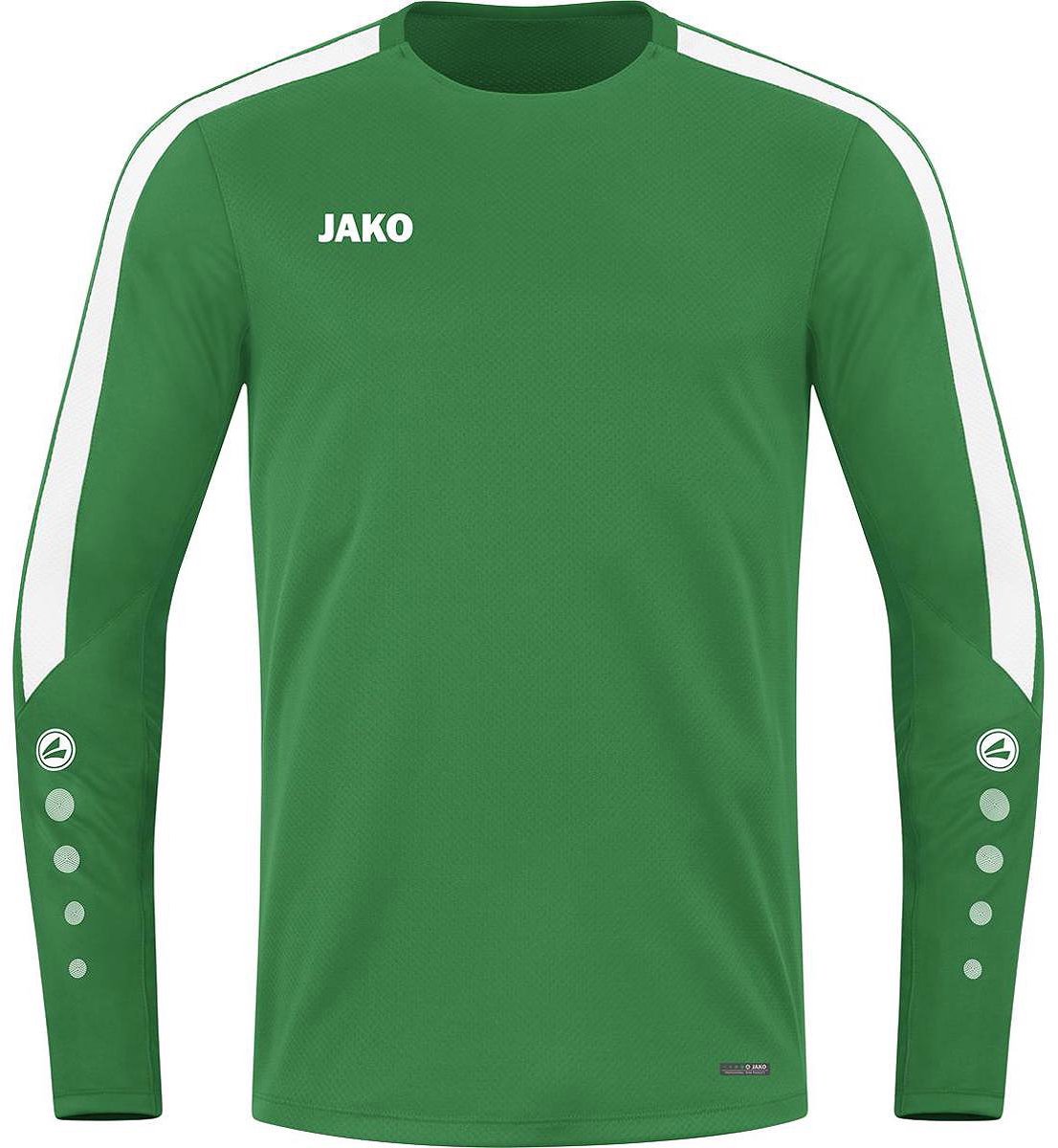 Jako Power Sweater Kinderen - Groen | Maat: 140