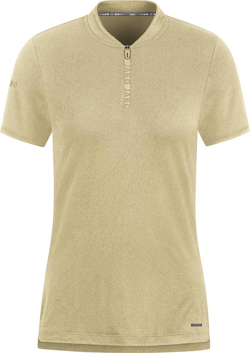 Jako Pro Casual Polo Dames - Beige | Maat: 36