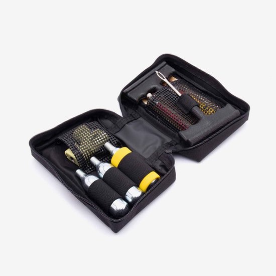 Bandenreparatieset - Tubeless Kit - Onderweg Repareren - Compleet Inclusief CO2 - Compact Formaat van Merkloos — afbeelding 5