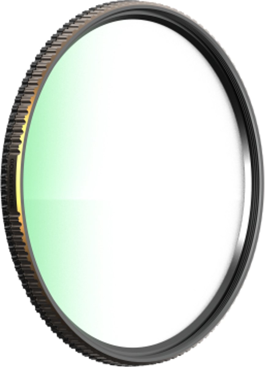PolarPro - Goldstache - Camera Filter - Subtle Gold Mist - Circular Polarizer - 55 mm - Shortstache Edition