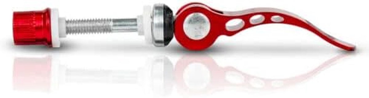 Zadelpen Klem - Fiets Onderdeel - Zadel Verstellen - Snelle Bevestiging - 6x55mm - Rood