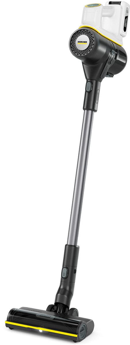 Kärcher VCS 5-25 Infinity Steelstofzuiger zonder zak - Draadloos - Accu looptijd 60 min - Geen haarverstrengelingen - HEPA filter geschikt voor harde vloeren zoals steen, laminaat, linoleum, PVC maar ook tapijt