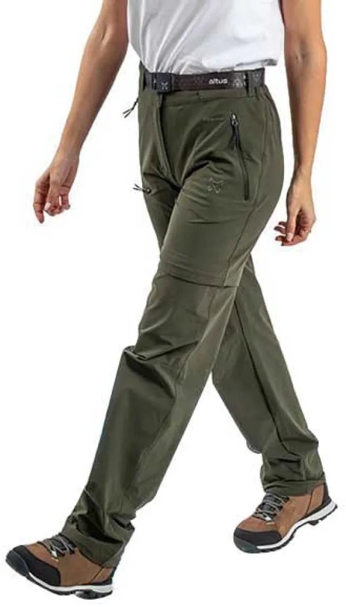 Altus Quetzal Converteerbare Broek Groen S Vrouw