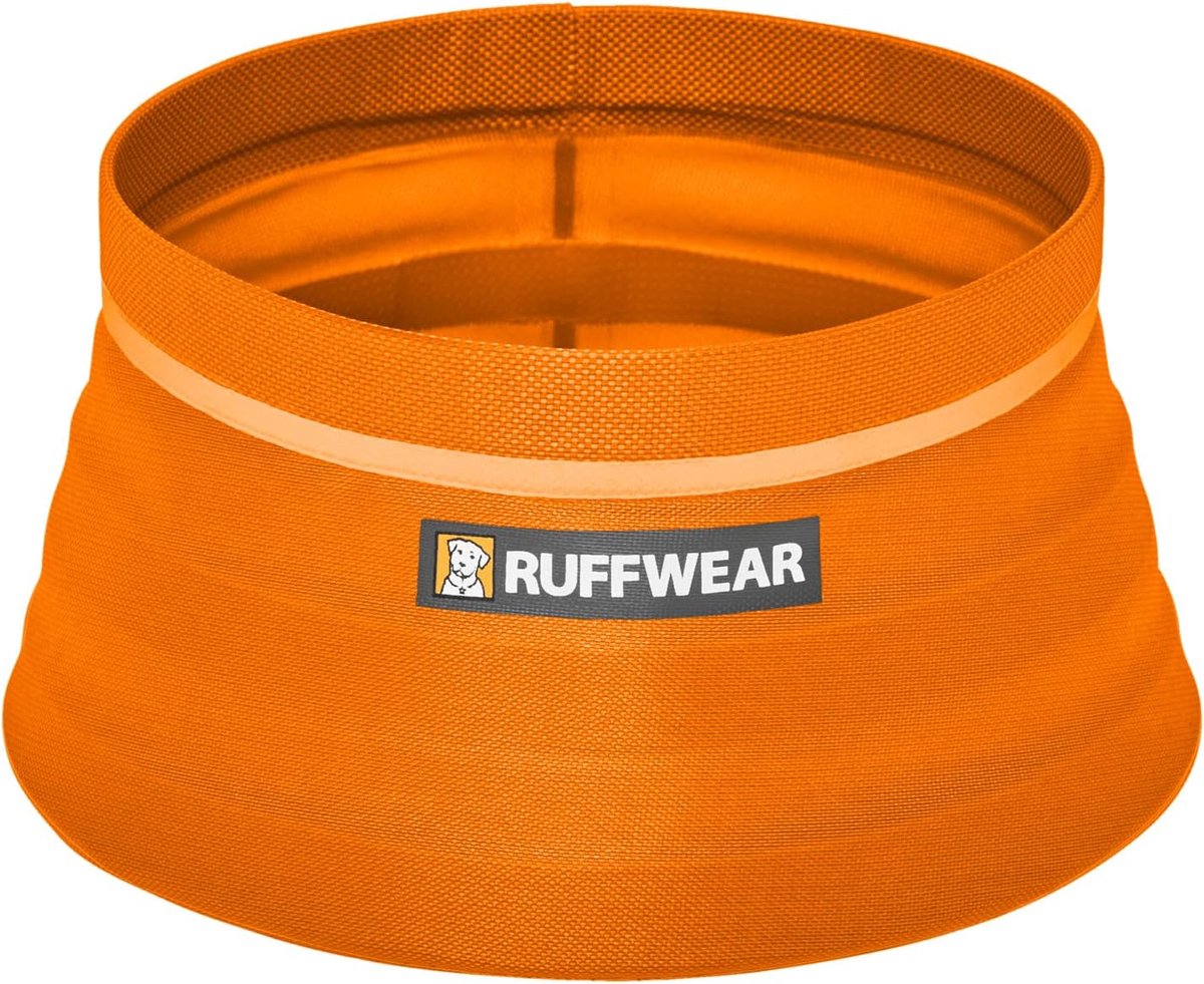 Opvouwbare Hondenschaal - Reisschaal Voer - Outdoor Activiteiten - Lichtgewicht Waterdicht - 1.8 Liter - Oranje