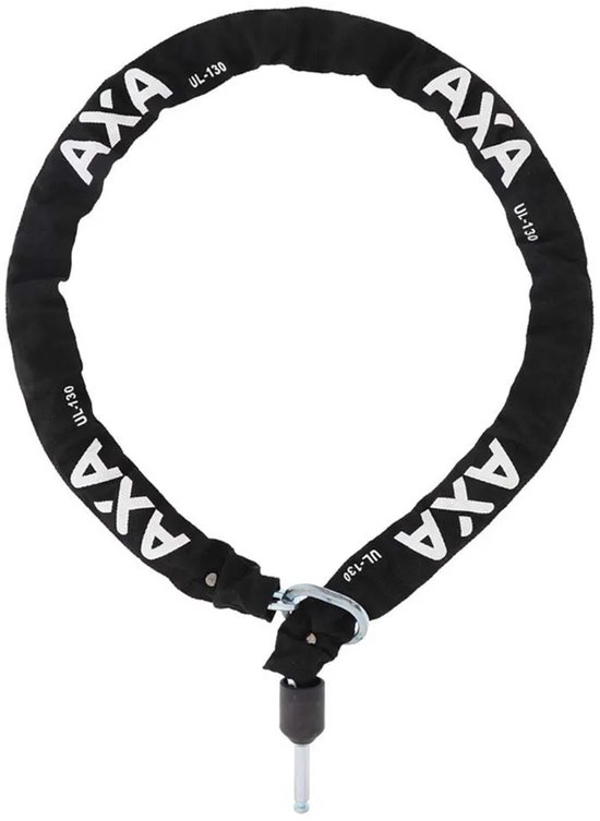 insteekketting ULC-130 staal/polyester 130 cm zwart van AXA — afbeelding 2