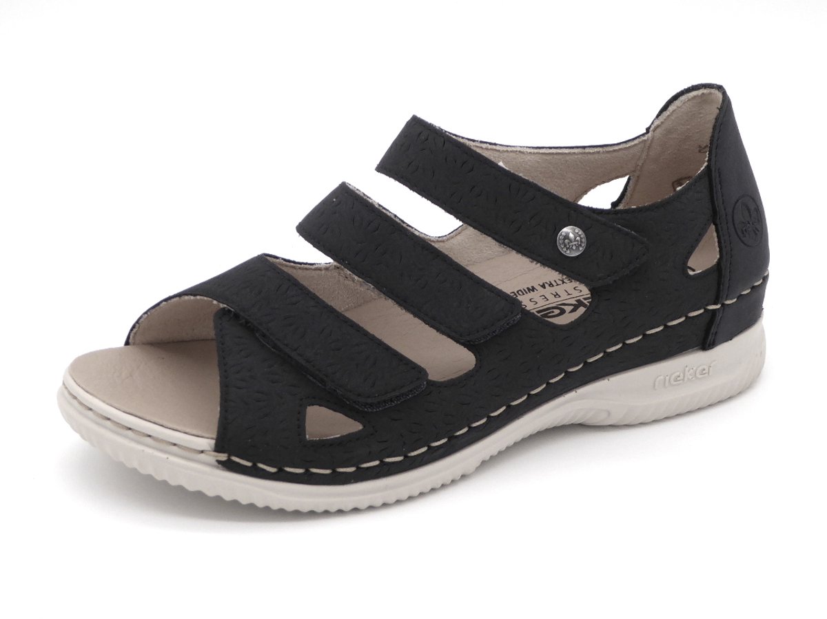 Rieker Sandalen - Dames - Blauw - Maat:38